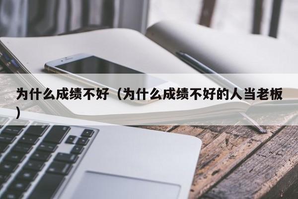 为什么成绩不好（为什么成绩不好的人当老板）