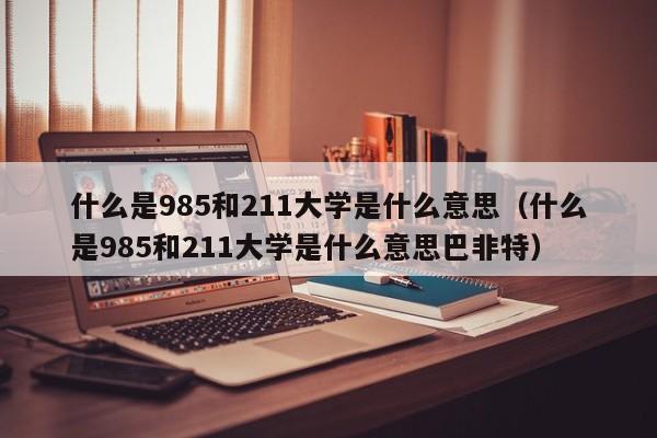 什么是985和211大学是什么意思（什么是985和211大学是什么意思巴非特）