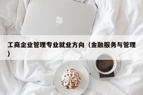 工商企业管理专业就业方向（金融服务与管理）