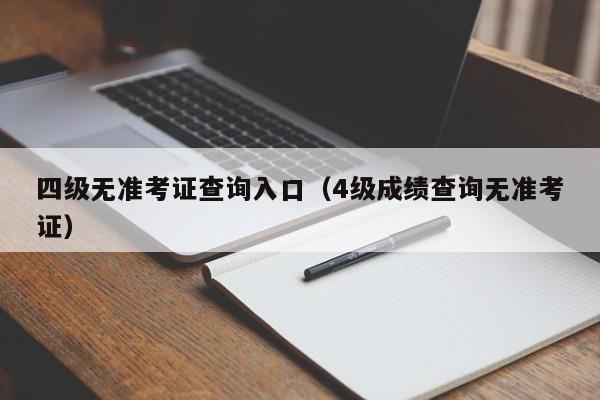 四级无准考证查询入口（4级成绩查询无准考证）