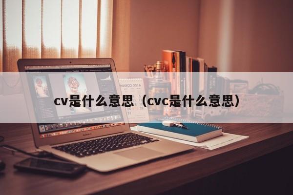 cv是什么意思（cvc是什么意思）