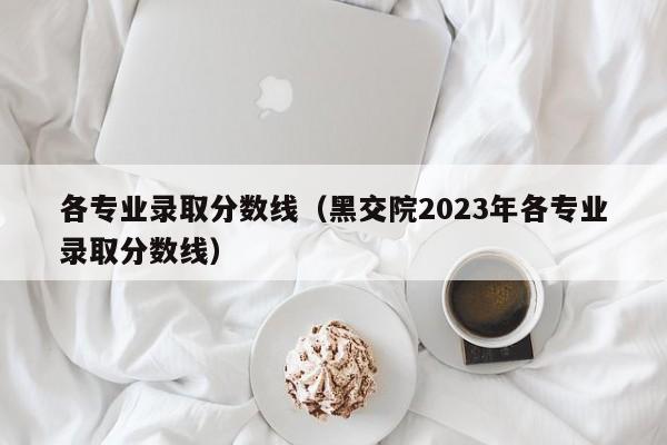 各专业录取分数线（黑交院2023年各专业录取分数线）