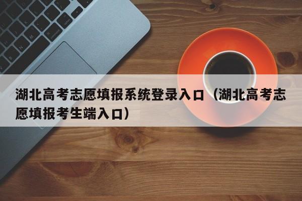 湖北高考志愿填报系统登录入口（湖北高考志愿填报考生端入口）