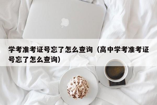 学考准考证号忘了怎么查询（高中学考准考证号忘了怎么查询）