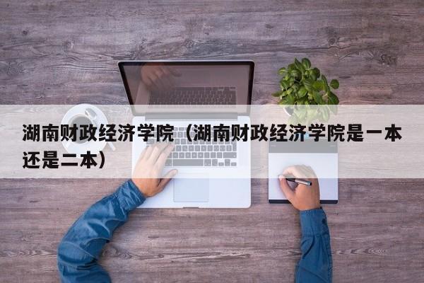 湖南财政经济学院（湖南财政经济学院是一本还是二本）