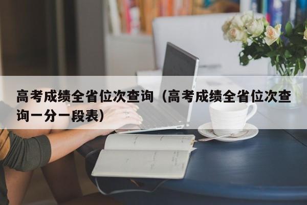 高考成绩全省位次查询（高考成绩全省位次查询一分一段表）