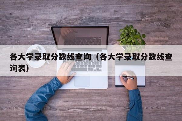 各大学录取分数线查询（各大学录取分数线查询表）