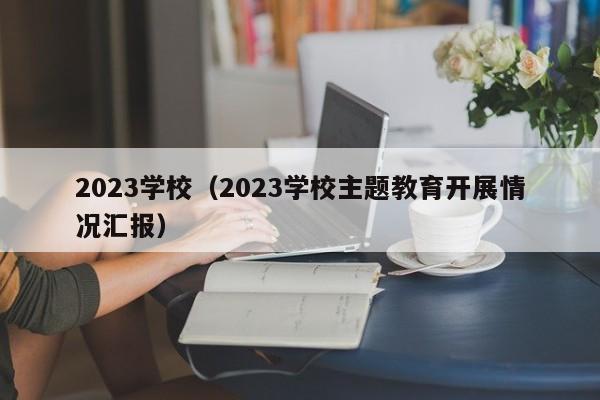 2023学校（2023学校主题教育开展情况汇报）