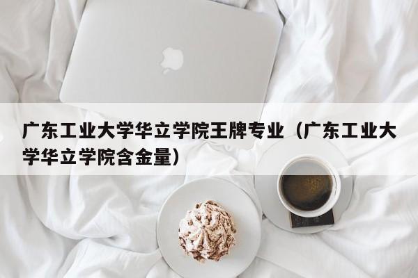 广东工业大学华立学院王牌专业（广东工业大学华立学院含金量）