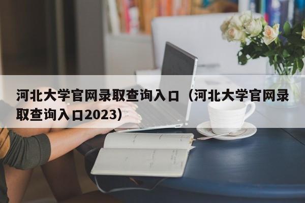 河北大学官网录取查询入口（河北大学官网录取查询入口2023）