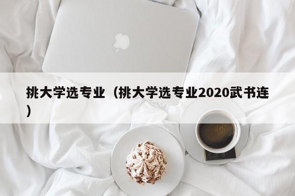 挑大学选专业（挑大学选专业2020武书连）