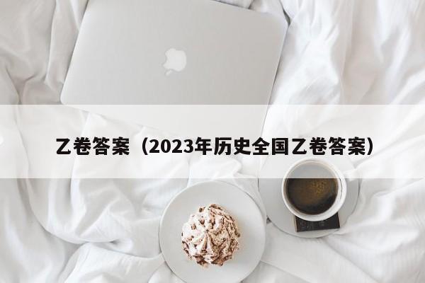 乙卷答案（2023年历史全国乙卷答案）