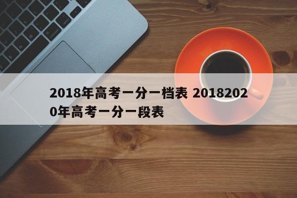 2018年高考一分一档表 20182020年高考一分一段表