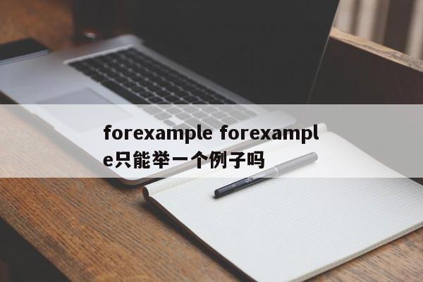 forexample forexample只能举一个例子吗