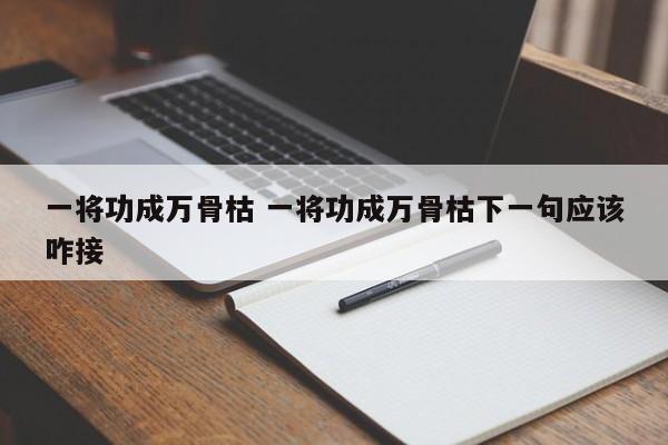 一将功成万骨枯 一将功成万骨枯下一句应该咋接