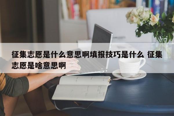 征集志愿是什么意思啊填报技巧是什么 征集志愿是啥意思啊