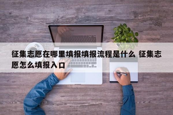 征集志愿在哪里填报填报流程是什么 征集志愿怎么填报入口