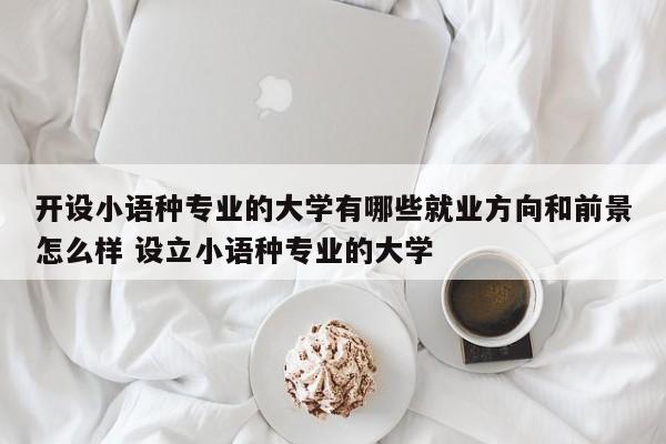 开设小语种专业的大学有哪些就业方向和前景怎么样 设立小语种专业的大学