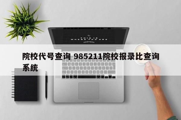 院校代号查询 985211院校报录比查询系统